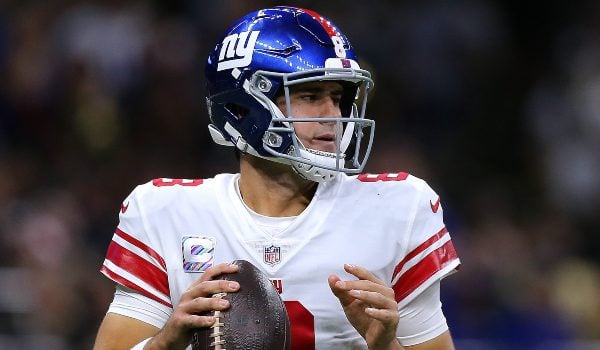 Use a BetMGM bonus code to bet on Daniel Jones and the Giants in the Cowboys-Giants Week 4 TNF matchup.